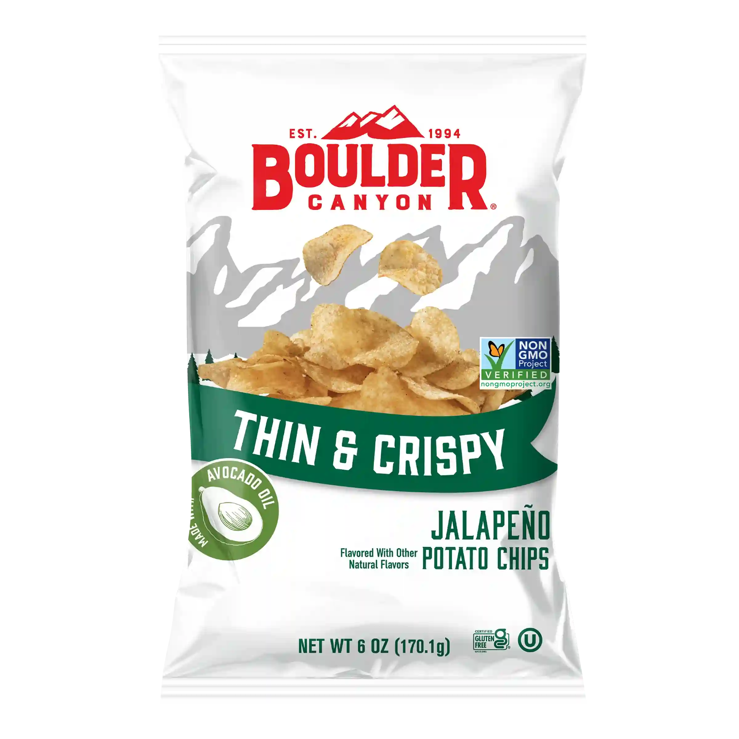 Boulder Boulder Canyon Avocado Oil Thin & Crispy Jalapeno(0)United States 🇺🇸Explore