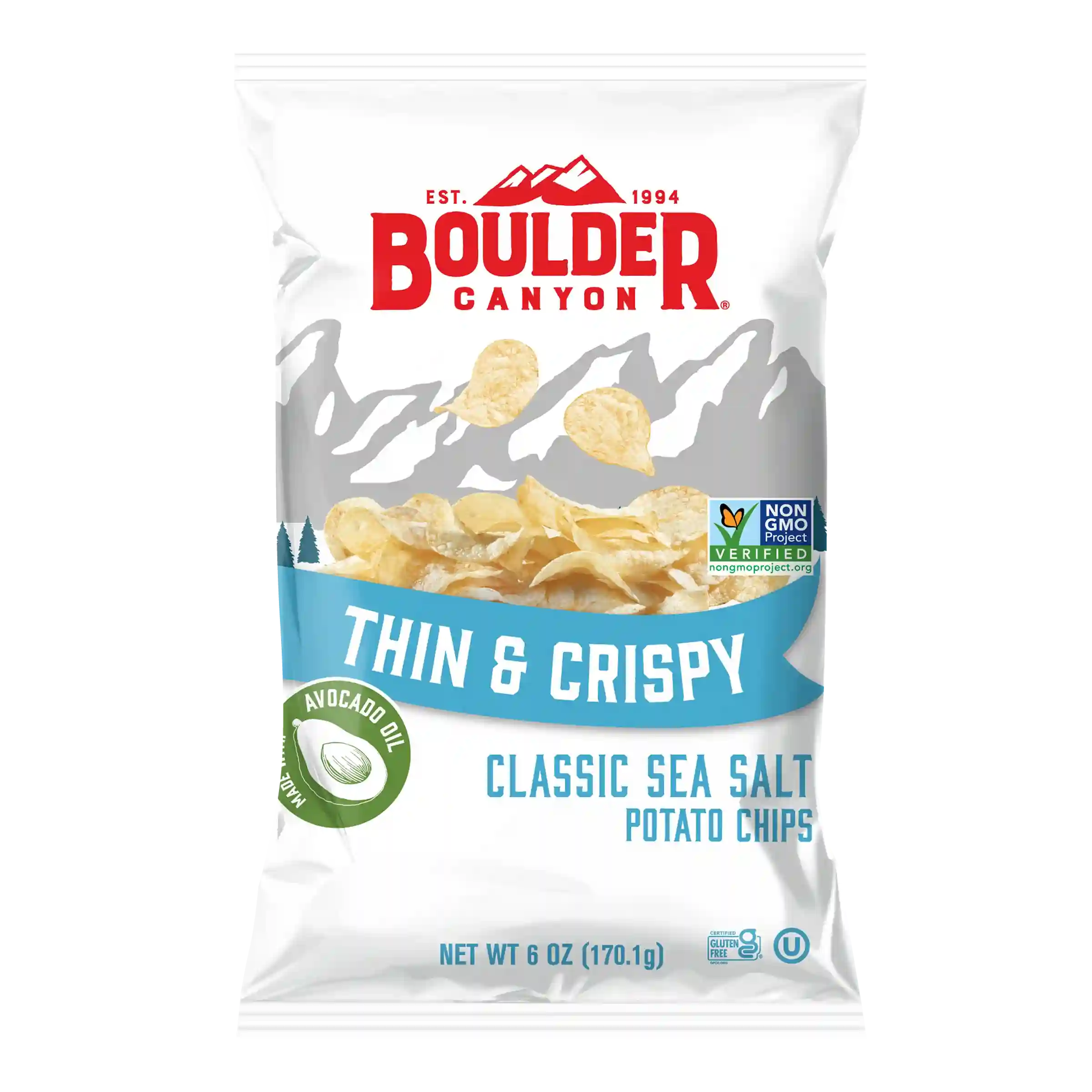 Boulder Boulder Canyon Avocado Oil Thin & Crispy Classic Sea Salt(1)United States 🇺🇸Explore