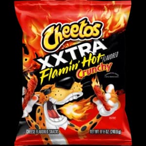CHEETOS® CHEETOS® Crunchy XXTRA FLAMIN' HOT® Cheese(0)United States 🇺🇸Explore
