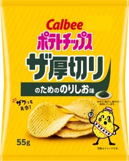 Calbee Calbee Potato Chips The Atsugiri Seaweed Salt(0)Japan 🇯🇵Explore