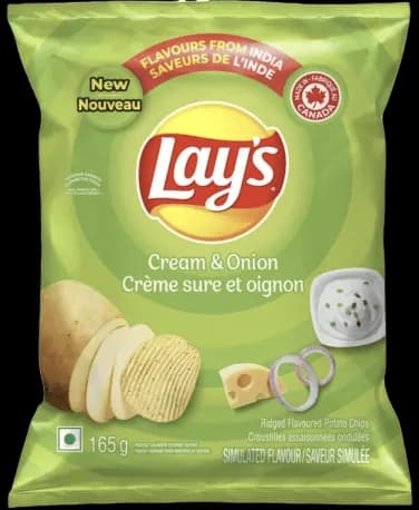 Lay's Lay's Cream & Onion(1)Canada 🇨🇦Explore