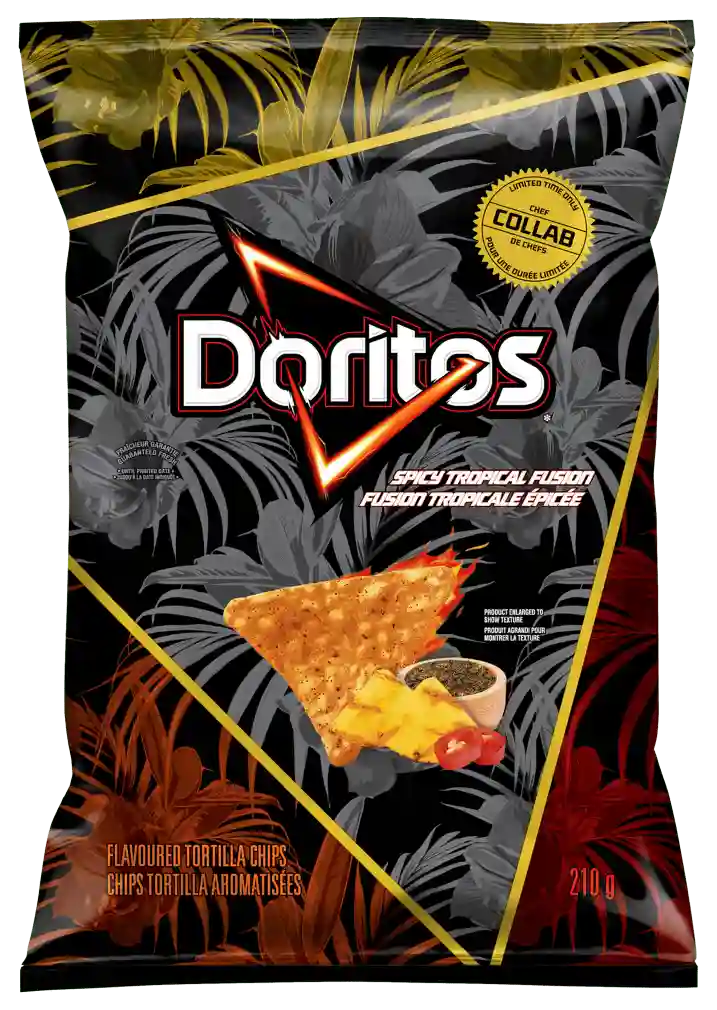 DORITOS® DORITOS® Spicy Tropical Fusion Flavoured Tortilla Chips(0)Canada 🇨🇦Explore