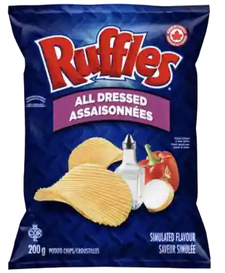 Ruffles Ruffles All Dressed(2)Canada 🇨🇦Explore