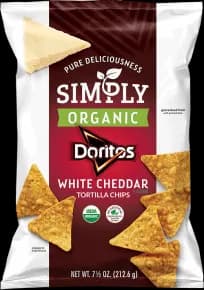 Simply Simply Organic DORITOS® White Cheddar Flavored Tortilla Chips(0)United States 🇺🇸Explore