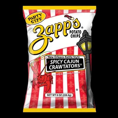 Zapp's Zapp's Kettle Potato Chips Spicy Cajun Crawtators(0)United States 🇺🇸Explore