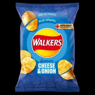 Walkers Walkers Glorious Cheese & onion(1)United Kingdom 🇬🇧Explore