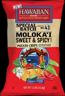 HAWAIIAN® HAWAIIAN® SPECIAL BATCH No. 43 Moloka'i Sweet and Spicy Potato Chips(0)United States 🇺🇸Explore