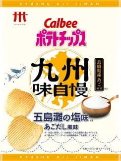 Potato Potato Chips Kyushu Aji Jiman, Gotonada no Shio (Sea Salt)(0)Japan 🇯🇵Explore