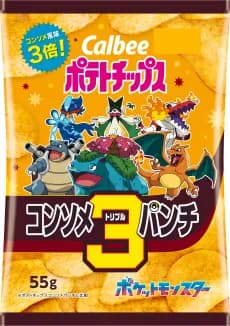 Potato Potato Chips Consomme Triple Punch Pokemon design(0)Japan 🇯🇵Explore