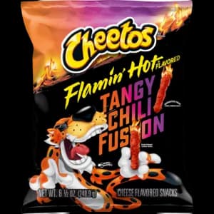 CHEETOS® CHEETOS® Flamin’ Hot® Tangy Chili Fusion(0)United States 🇺🇸Explore