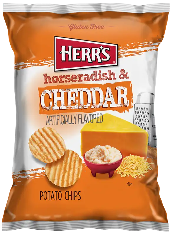 Herr's Herr's Horseradish Cheddar Potato Chips(0)United States 🇺🇸Explore