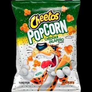 CHEETOS® CHEETOS® Cheddar Jalapeño Popcorn(0)United States 🇺🇸Explore
