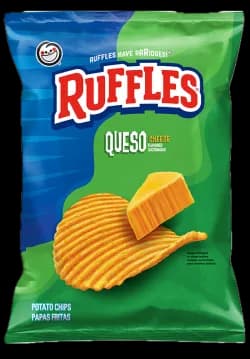 RUFFLES® RUFFLES® Queso Cheese Flavored Potato Chips(0)United States 🇺🇸Explore