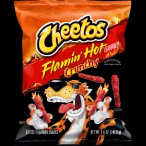 CHEETOS® CHEETOS® Crunchy FLAMIN’ HOT® Cheese(0)United States 🇺🇸Explore