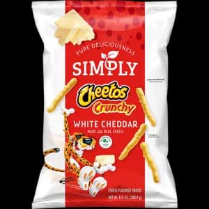 CHEETOS® CHEETOS® Simply Crunchy White Cheddar Cheese(0)United States 🇺🇸Explore