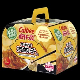 Calbee Calbee Potato Chips Utsunomiya Gyoza(0)Japan 🇯🇵Explore
