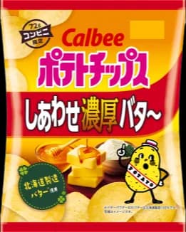 Calbee Calbee Potato Chips Fortune Rich Butter(0)Japan 🇯🇵Explore