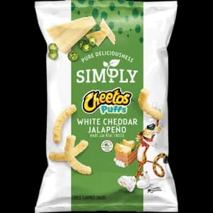 CHEETOS® CHEETOS® Simply Puffs White Cheddar Jalapeño(0)United States 🇺🇸Explore