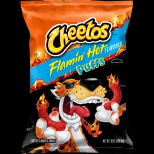 CHEETOS® CHEETOS® Puffs FLAMIN' HOT® Cheese(0)United States 🇺🇸Explore