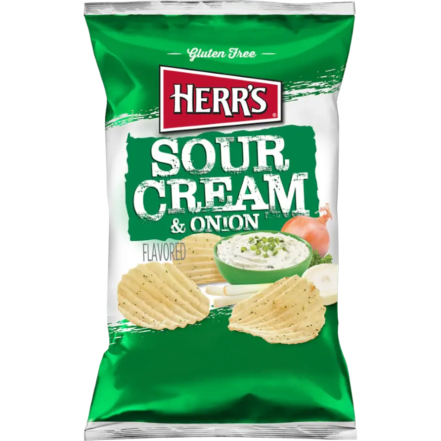 Herr's Herr's Sour Cream & Onion Potato Chips(0)United States 🇺🇸Explore