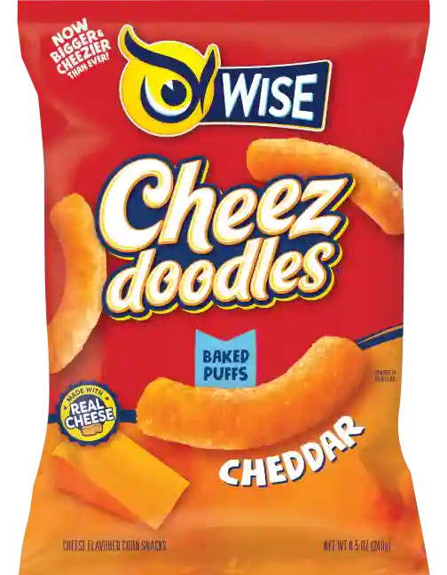 Wise Wise Cheez Doodles Cheddar Baked Puffs(1)United States 🇺🇸Explore
