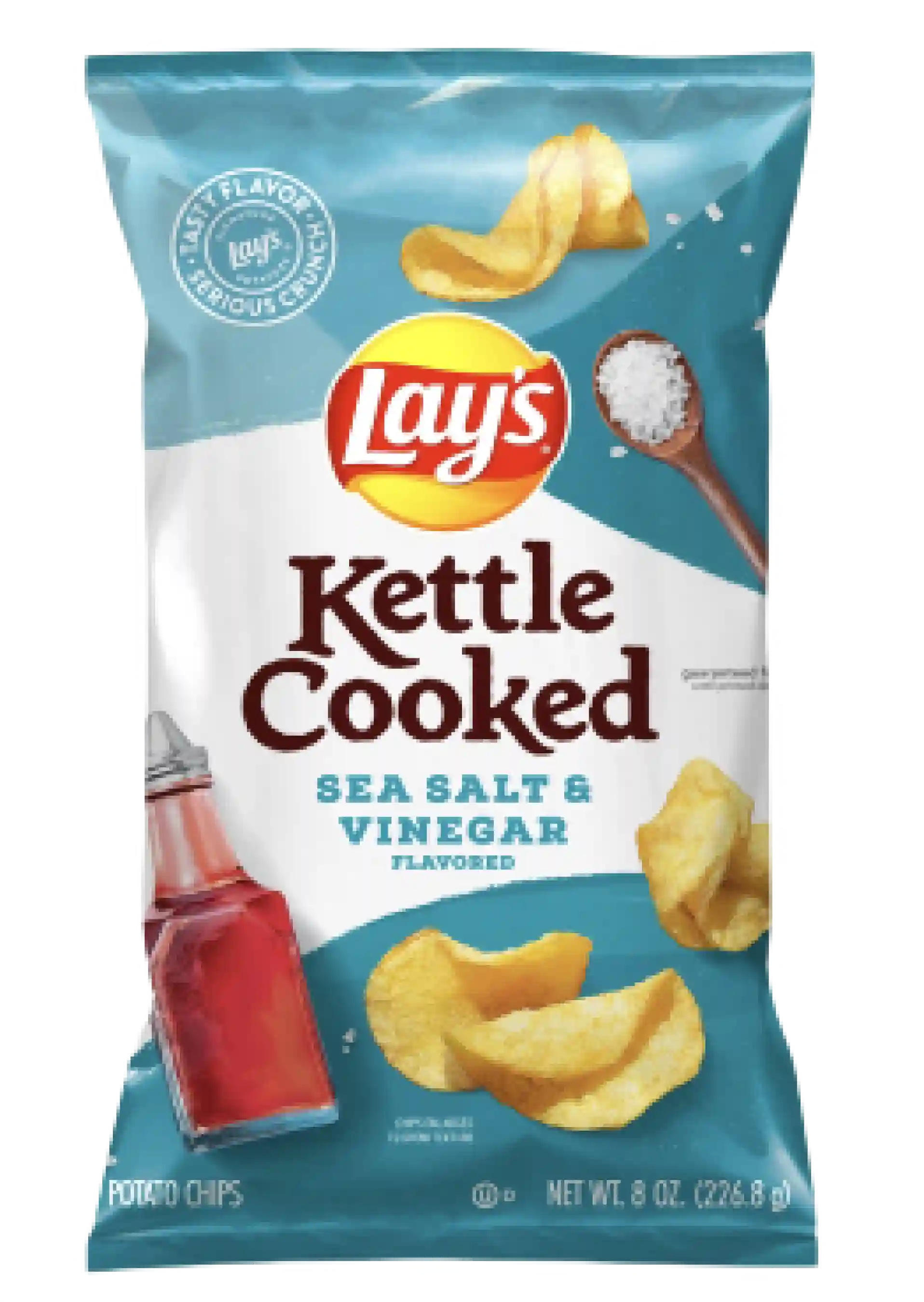 Lay's Lay's Kettle Cooked Sea Salt & Vinegar(0)United States 🇺🇸Explore