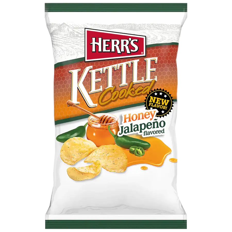 Herr's Herr's Honey Jalapeño Kettle Cooked Potato Chips(0)United States 🇺🇸Explore